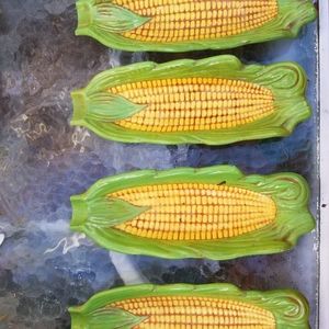 Four corn cob bowls. SOLD